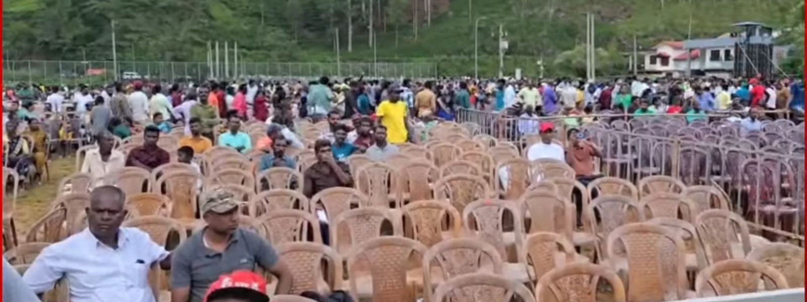 SJB May Day Rally Cut Short as Crowd Disperses